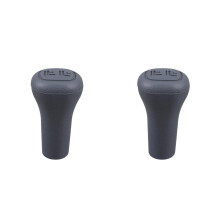 2St Grijze Heftruckhendel Knop Ergonomisch Plastic Multifunctioneel
