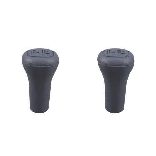 2St Grijze Heftruckhendel Knop Ergonomisch Plastic Multifunctioneel