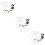 12Pièces Angel Eyes , Multicolores, Usage Déco Et 9