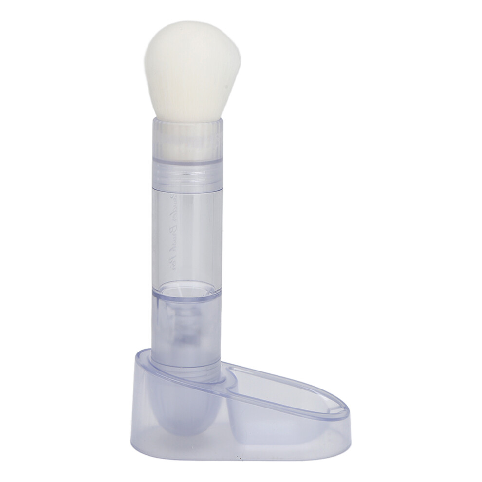 2-in-1 Nail Dust Brush with Comfortable Grip, Portable, 14.5cm