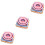 3Ensembles Kit De 4 Outils Multi Couleurs Pour Pompons DIY Faciles 4