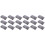 150Pièces Boîtes Sushi Transparentes Compactes Portables 8