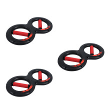 3St Heavy Grip Hand Grippers Zwart Voor Effectieve Armspier Training