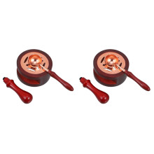 2Sets Wax Seal Stove Hout Voor Creatieve Decoratie En Smelten