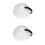 2Pièces Couvercle Anti-Huile Réutilisable Noir 5