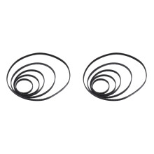 12St Rubberen Gesloten Loop Gt2 Timing Belt Voor 3D Printer Precisie