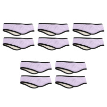 10Pcs Purple Ear Warmer Headband Adjustable Plush Sleep Mask for Women