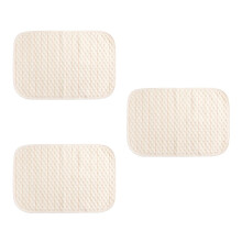 3St Herbruikbare Baby Luiers Waterdicht Tpu Interlaag Beige Katoen