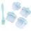 12Pièces Mini Cuiseur Œufs Bleu Ciel 10