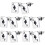 5Paires Oreilles Poker Style Original Pour 7