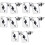 5Paires Oreilles Poker Style Original Pour 8