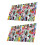 2X Water Transfer Printing Film Hydrographics  Dipping Kit Pig Recorder Graffiti 0.5X2M 1