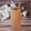 2St Bamboe Chopsticks Organizer Khaki Multifunctionele Bestekhouder 10