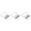 3Pièces Pont Remplacement Guitare Tl Argent Double Humbucker 5