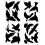 Hummingbird Static Window Stickers, Non-Adhesive Decor 3