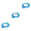 3Pièces Bobine Cerf-Volant Plastic Précis Durable 7