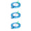 3Pièces Bobine Cerf-Volant Plastic Précis Durable 10