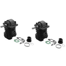 2X Complete Engine Motor Cylinder Crankshaft Pan Assembly for  MS180 MS170 018 MS 180 170 Chainsaw Parts