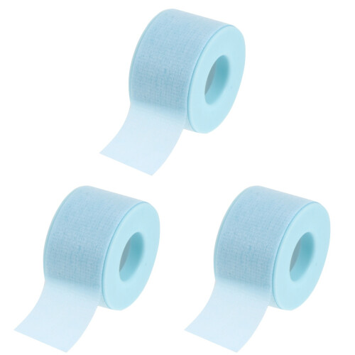 3Rolls Adjustable Sky-Blue Eyelash Extension Tape for Makeup 1
