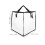 2Pcs Triangle Hanger Organizer Bag PVC with Handles for Closet Storage 2