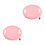 2Pièces Roue Roller Rose Core Fitness Disques Pour Exercices 9