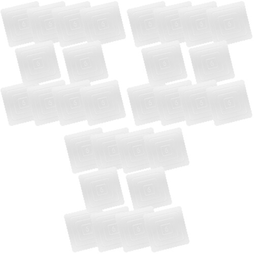 30Pièces Base Gâteau 6 Pouces Papier Rigide Blanche Élégante