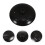 5Pièces Couvercles Pot Céramique Noir Ronds Pour 8