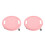 2Pièces Roue Roller Rose Core Fitness Disques Pour Exercices 1