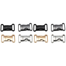 8Pièces Boucles À Libération Métal Assorties Pour Accessoires
