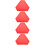 4Pièces Réfléchissant Signal 1