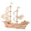Rood Zeilboot Model Kit DIY Voor Hobbyisten 1