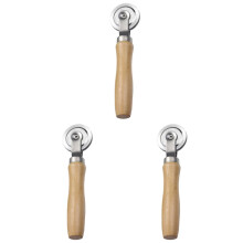 3Pièces Rouleaux De Réparation Avec Roulement Bois Marron