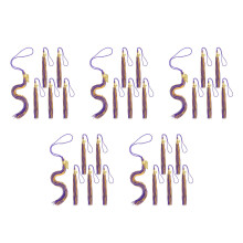 30St Kleurrijke Tassels Afstudeerhoeden Polyester Decoratie
