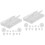 Arrière Boucles D'oreilles Silicone Transparent DIY 5