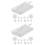 Arrière Boucles D'oreilles Silicone Transparent DIY 6