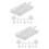 Arrière Boucles D'oreilles Silicone Transparent DIY 7