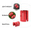 6St Aluminium Stuur Converter Handlebar Stem Reducer 9