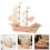 Rood Zeilboot Model Kit DIY Voor Hobbyisten 7