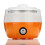 2Pièces Machine À Yaourt Acier Inoxydable Avec Chauffage 360 Orange 7