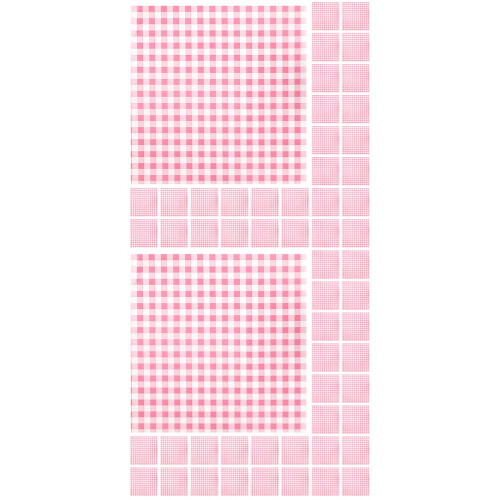 200Feuilles Papier Cuisson Anti-Graisse Rose Pour Panier Sandwich 2