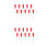 20Pièces Pipettes Transparentes En Verre Silicone Faciles À Utiliser 5