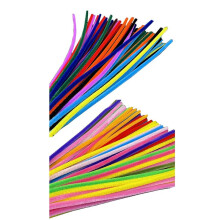Buntes Rohrreiniger-Spielzeug, Handgefertigt, DIY-Drehstab, Pädagogischer Drehstab, Farbe für Haarwurzelspitzen