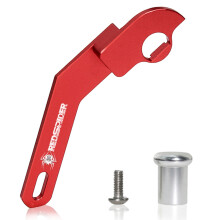 1Set CNC Metal One Handed Remote Control for RC Car Ledi RC6GS RC4GS Remote Control Upgrade Red