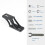 Folding Bicycle Accessories, Pig Nose Faucet Modification Conversion , Riser, Front Car Bag Support 2