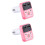 2Pièces Audio Rose Multi-Source USB Et Micro 5