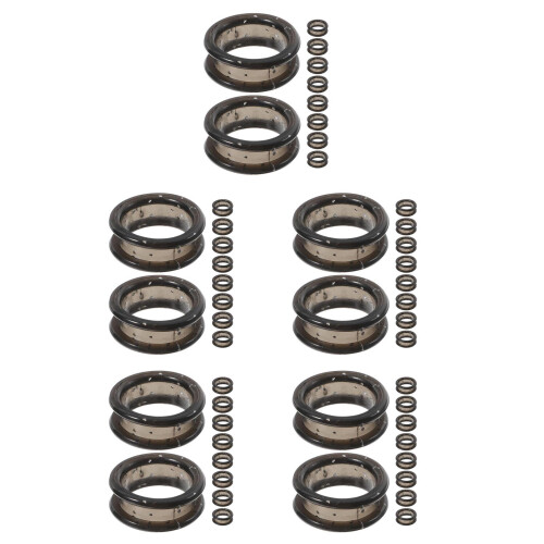 100Pièces Anneaux Silicone Protège-Doigts Pour Ciseaux Coiffure