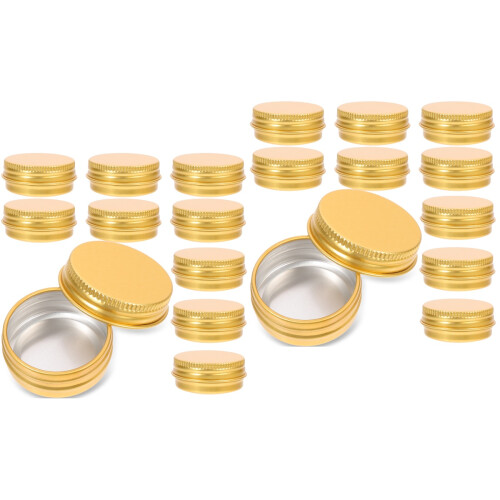 48Pièces Boîtes Métal Dorées Réutilisables 2