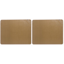 2Ensembles Ignifuge Silicone Fibre Camping Beige