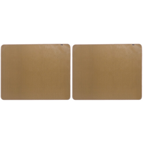 2Ensembles Ignifuge Silicone Fibre Camping Beige