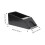 4Pièces Shoe Plastic Compact Réutilisable Stable Antidérapant Noir 10